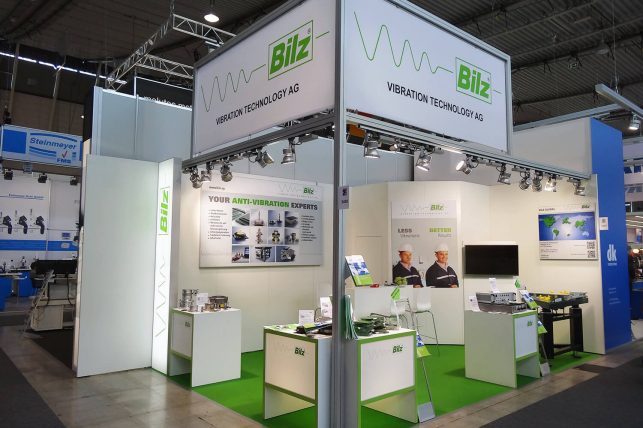 Messebau: Messestand Für Die Bilz Vibration Technology AG (Control Stuttgart)